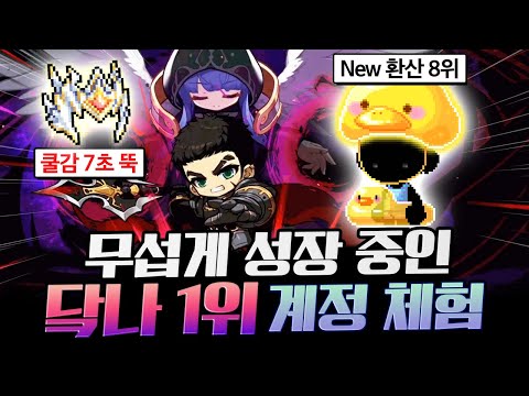 닼나 1등 초고스펙 물주님 파티 팀에이컴퍼니님 계정체험 해봤습니다 ㄷㄷㄷ