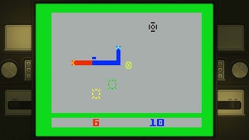 Snafu Game 12/Snakes Intellivision Emulated