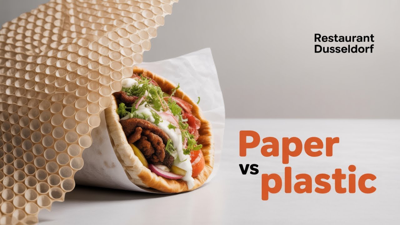 Luftpolsterfolie aus Papier & das beste Gyros in Düsseldorf?