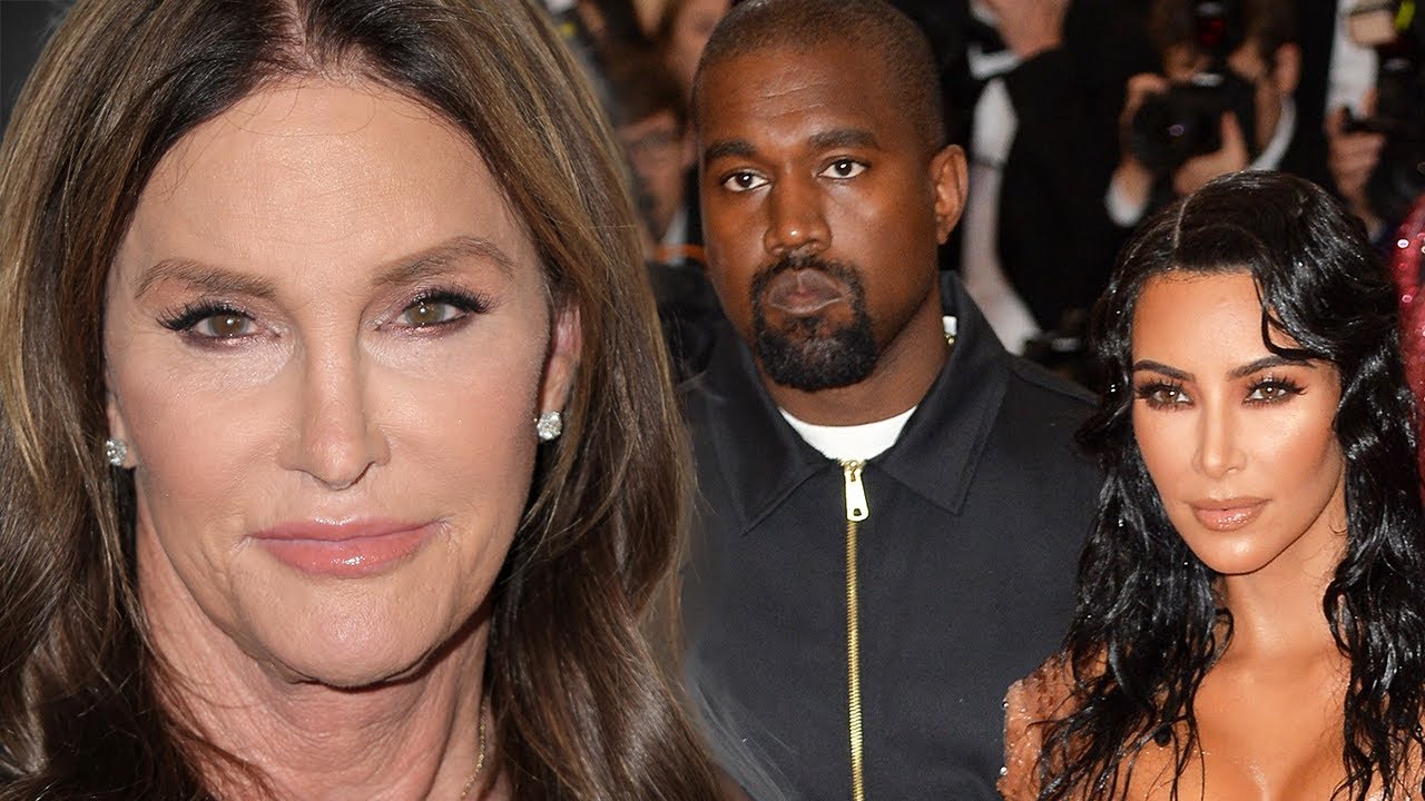 Kanye West Shaded By Caitlyn Jenner Saying He Was Very Difficult For Kim To Live With Youtube