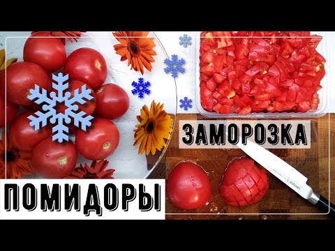 Всю зиму со свежими помидорами. Мой способ заморозки помидор