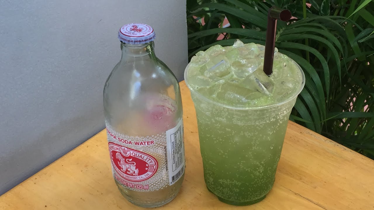 Kiwi soda | Italian soda - YouTube