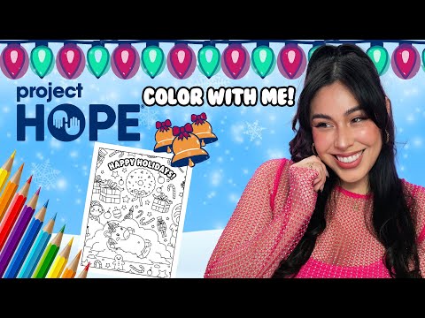  Color With Me & Help raise funds for HOPEMAS !donate !projecthope !coloringpage -  Color With Me & Help raise funds for HOPEMAS !donate !projecthope !coloringpage