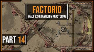 Factorio K2SE: Elevated rail network? | Episode 14