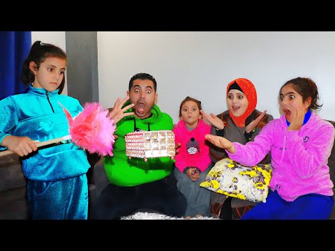 لما بنتك تلاقي العصاية السحرية تحقق الامنيات وما يسمعو كلامها