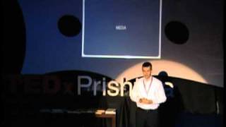 TEDxPrishtina - Armand Brahaj - Making Data Speak Albanian screenshot 5