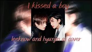 Stray Kids leeknow and hyunjin - I kissed a boy ai cover ✨️ [ original song by Kety Perry ] Resimi