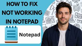 How to Fix Notepad Not Working Full Guide 2026