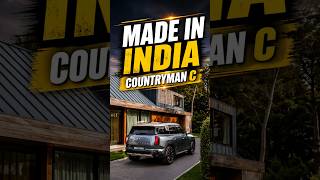 MINI Countryman C: Ab Made in India! 🇮🇳✨ #mini #countrymanc #carlogic #trending #shorts