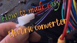 36V-48V controller converter wires understanding
