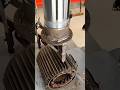 Hydraulic Motor Stator Cutter | Scrap Motor Recycling Process#Mechanical #Recycling #Scrap #Copper