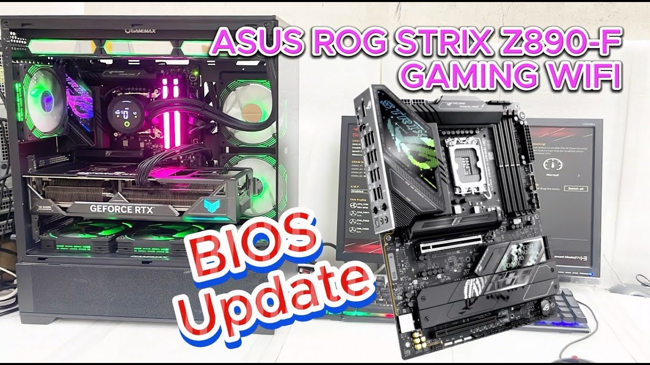 ASUS ROG STRIX Z890-F GAMING WIFI BIOS Update | Ultra 9 285K BIOS Update Guide