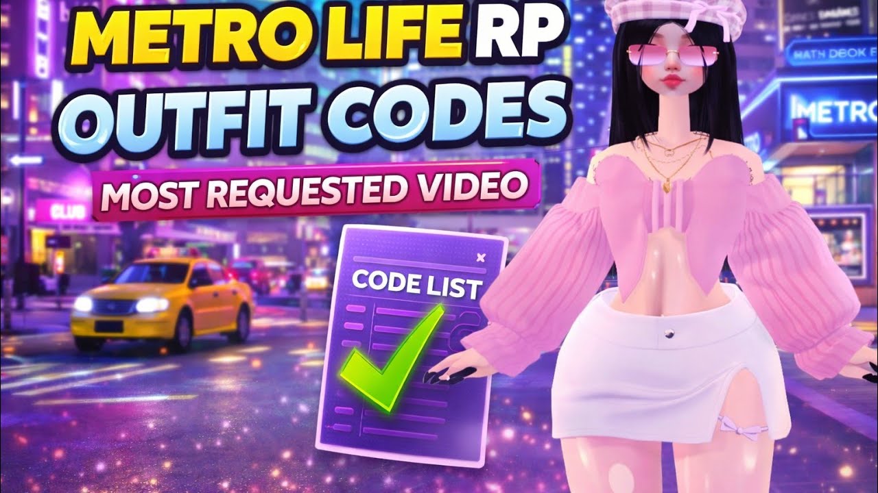 Metro life outfit codes w/body tutorial |Metro life city rp 