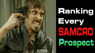 RANKING EVERY SAMCRO PROSPECT! (Sons Of Anarchy)