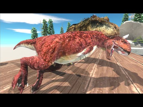 The Dino King: The journey of Speckles Junior & blade! - Animal Revolt Battle Simulator