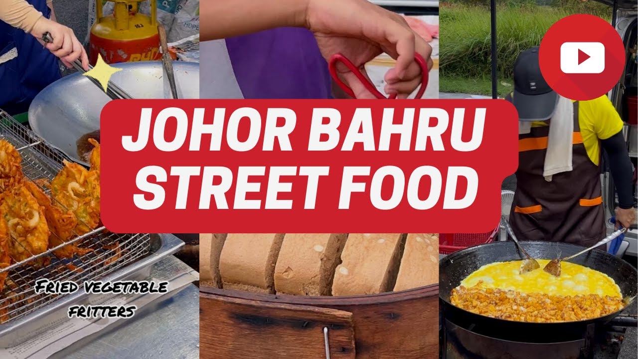 MINDBLOWING Johor Bahru 新山美食之旅 Night Market Street Food Compilation 夜市小吃很好吃！