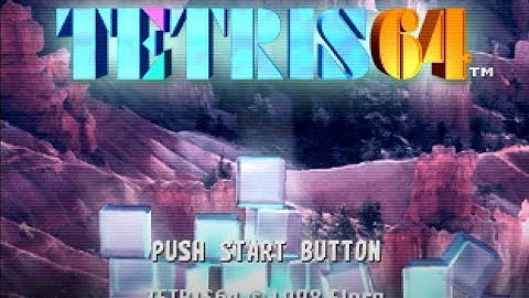 Tetris 64 - Nintendo 64 - Intro & Title Screen