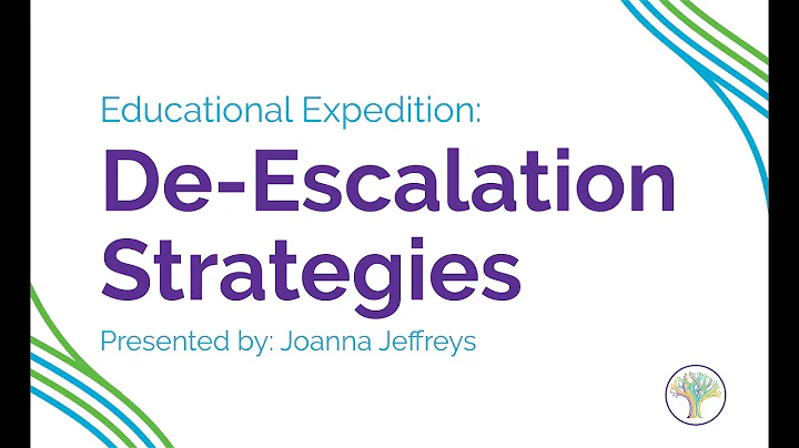 Educational Expedition Training Series: De-Escalation Strategies