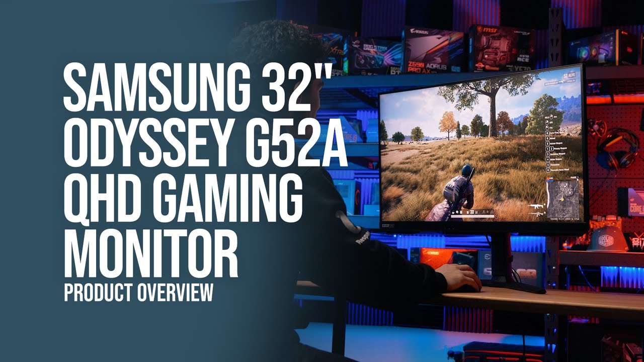 32 QHD Gaming Monitor Odyssey G5 Flat IPS LS32AG500PPXEN