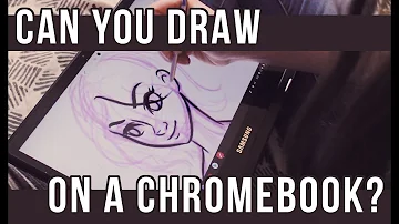 Can I draw on my Chromebook?