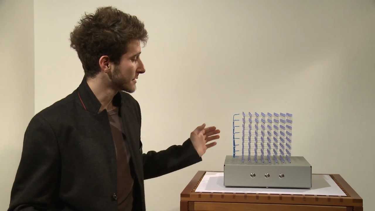 3D LED cube lamp (animated with music)