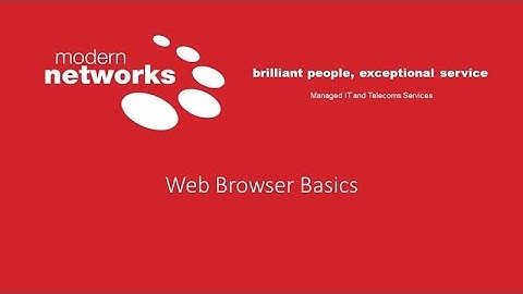 Web Browser Basics
