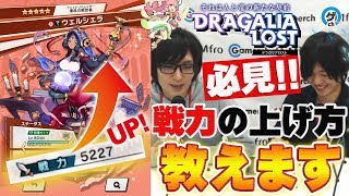 【ドラガリ】必見！戦力の上げ方教えます‼【Gamerch】【ドラガリアロスト】