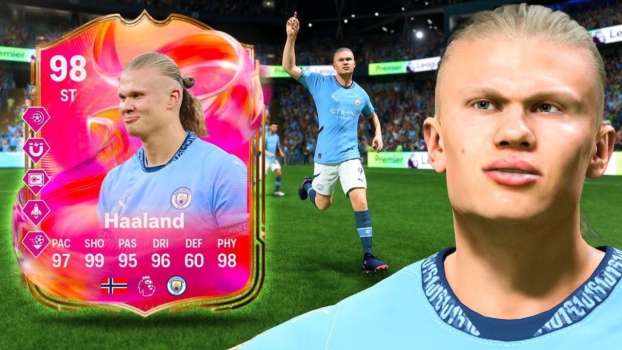 Он ВЕРНУЛСЯ.. 😱 98 FUTTIES SBC Haaland FC 25 Обзор игрока