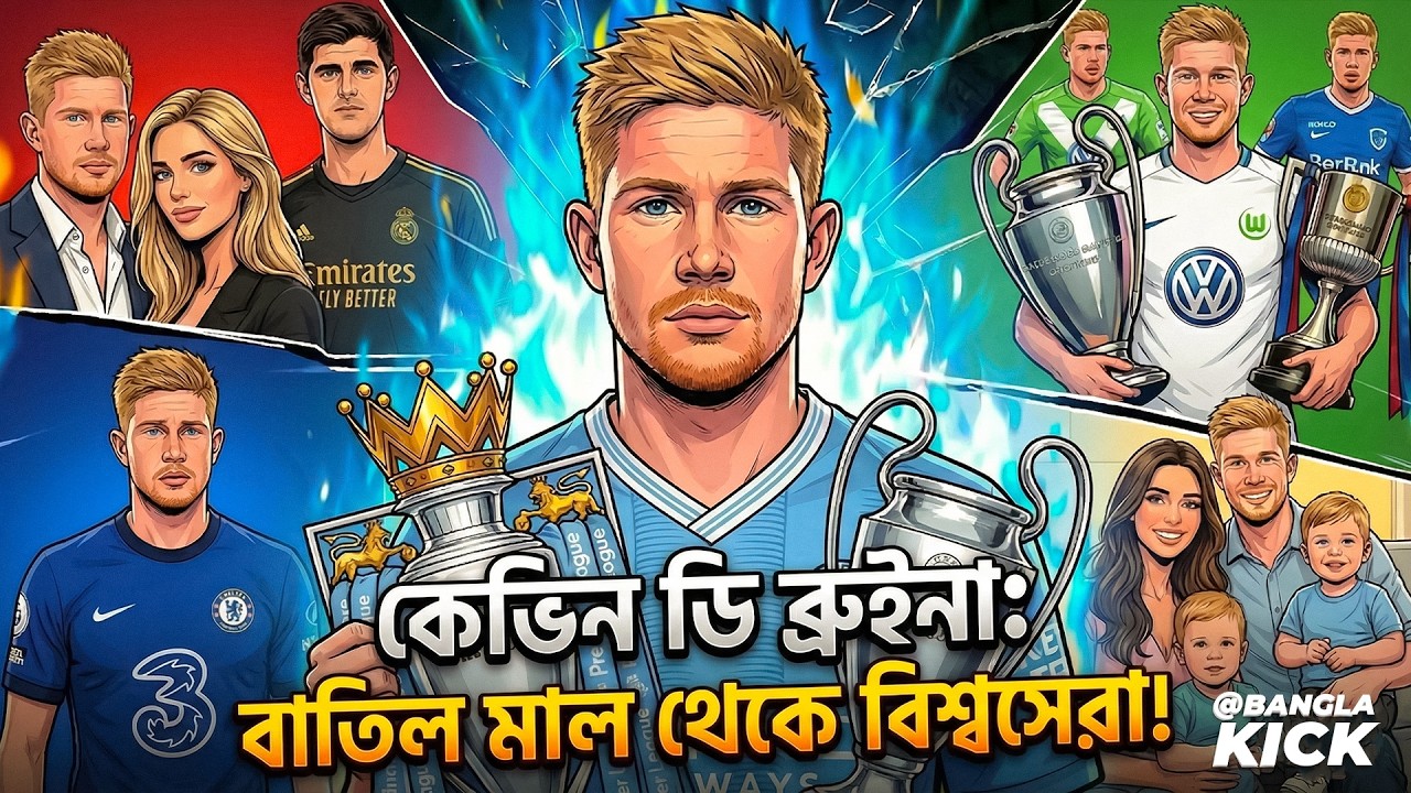 বাতিল মাল থেকে বিশ্বসেরা: কেভিন ডি ব্রুইনার জীবনের না বলা ট্র্যাজেডি! (BIOGRAPHY DOCUMENTARY)