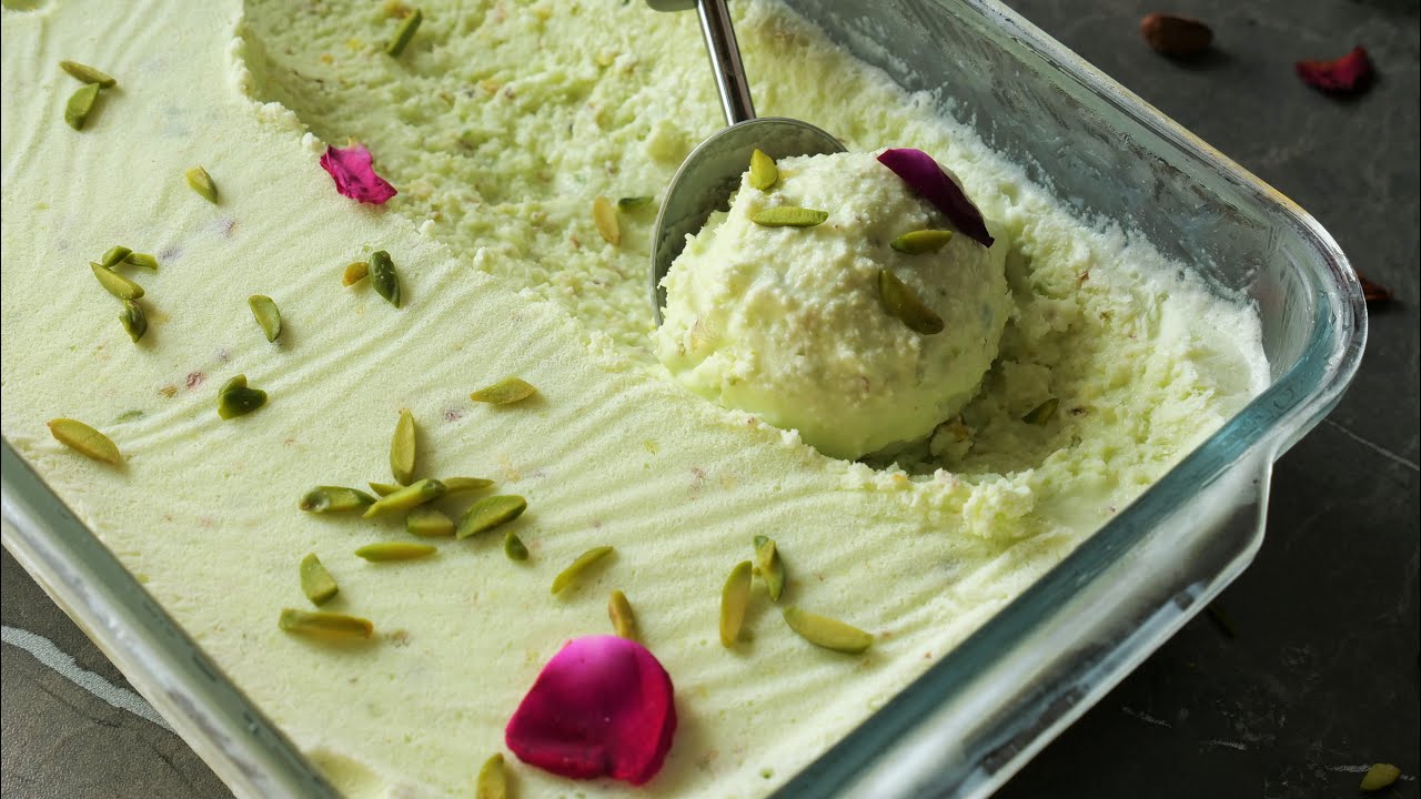 Peshawari Pista Ice Cream Recipe By Food Fusion