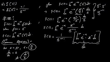 LAPLACE TRANSFORMATION AND ITS PROOFS