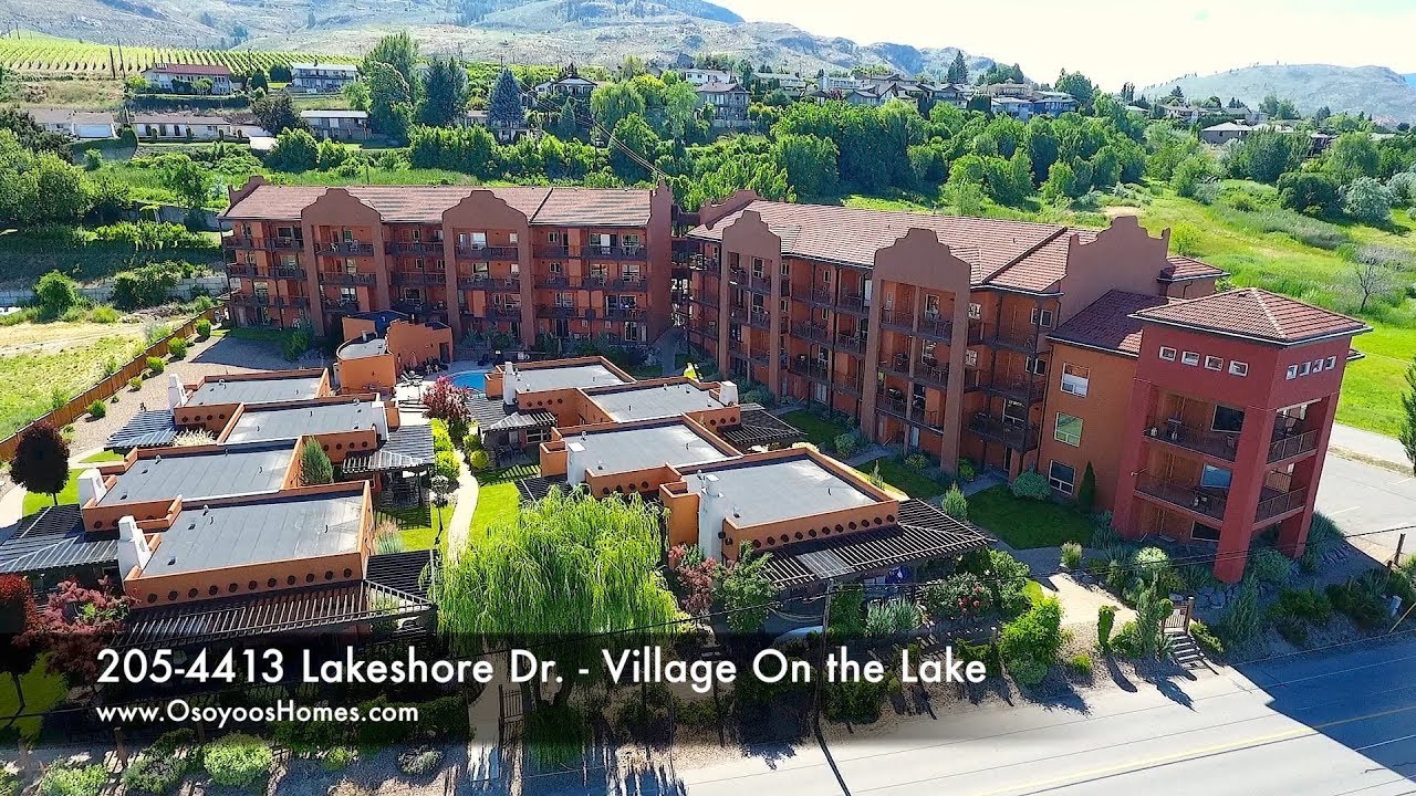 SOLD! 2054413 Lakeshore Dr. Village On the Lake. Osoyoos Condo For