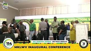 [WATCH LIVE] MKLWV Inaugural Conference, Free State.