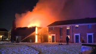 Residents forced to evacuate after large fire breaks out at northwest Oklahoma City apartment Residents forced to evacuate after large fire breaks out at northwest Oklahoma City apartment