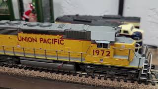Broadway Limited EMD SD40-2 UNION PACIFIC #1972 Bench Test