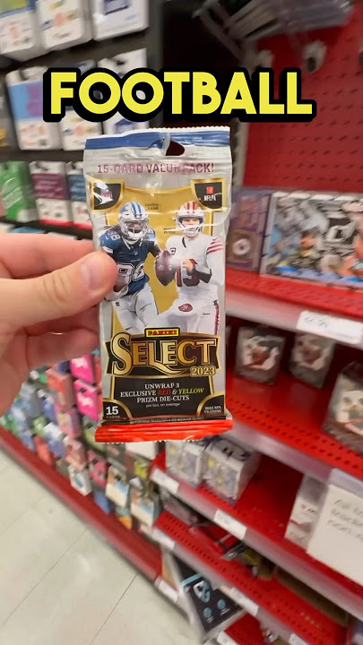 Time to open a 2023 Select Football Hanger Pack #sportscards #packopening