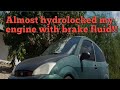 How my brake fluid almost hydrolocked my Ford Focus ZX3 engine