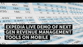 Expedia's latest mobile revenue management tools: Live demo @ Expedia Partner Conference 2017 screenshot 5