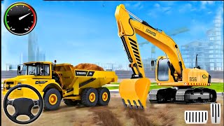 Heavy Snow Plow Excavator And Grand Snow Excavator Simulator Road Construction 3d - Android GamePlay screenshot 3