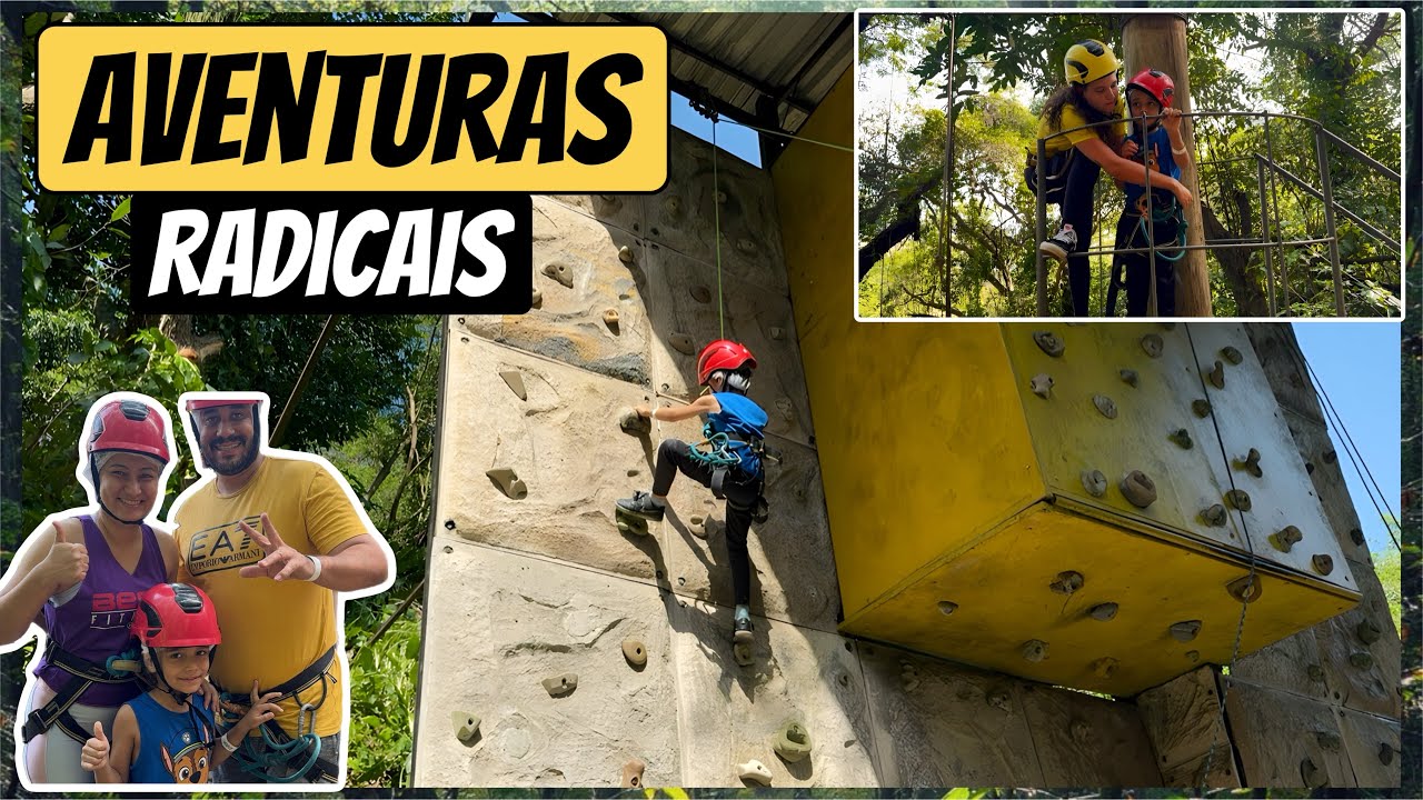 Uma aventura Radical parque da catacumba RJ