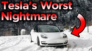 27 hour WINTER Road Trip in a Model 3 (1300+ miles)
