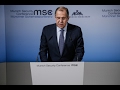 С.Лавров на Мюнхенской конференции по безопасности | Sergey Lavrov's at Munich Security Conference