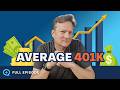 Average 401k balance by age 2024 edition