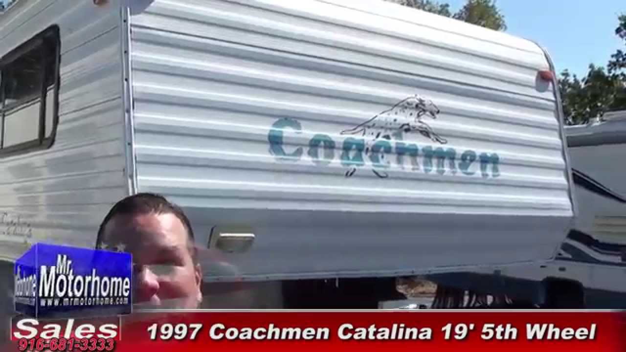 Mr Motorhome 1997 Coachmen Catalina 19 5th Wheel 0877A - YouTube