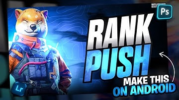 how to make bgmi / pubg mobile glowing thumbnail on Android || Thumbnail tutorial || X GFX