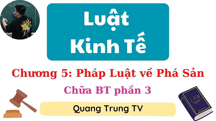 Hướng dẫn làm bài tập phá sản