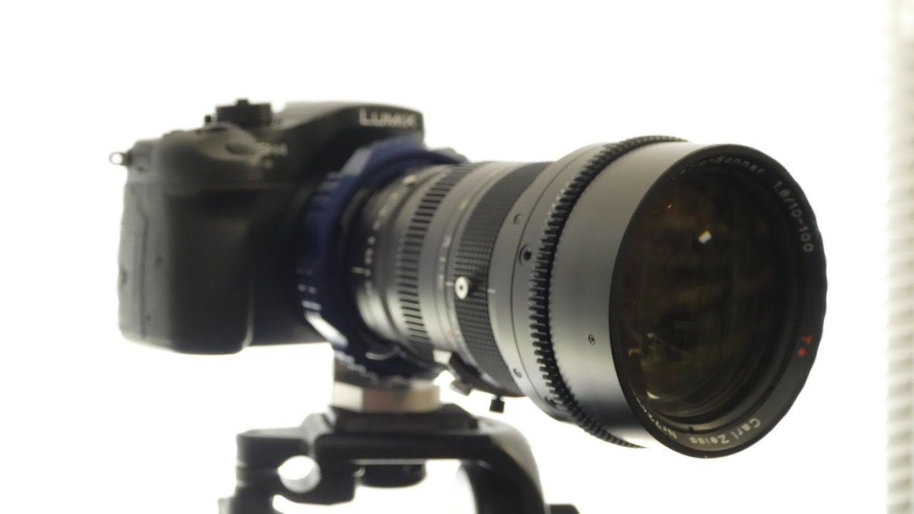 Zeiss 10-100mm T2 MKII on GH4 Test - YouTube