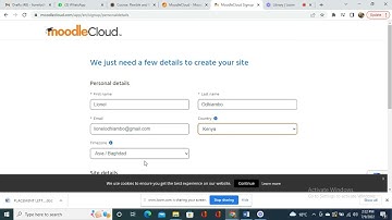 HOW TO CREATE A MOODLE CLOUD SITE