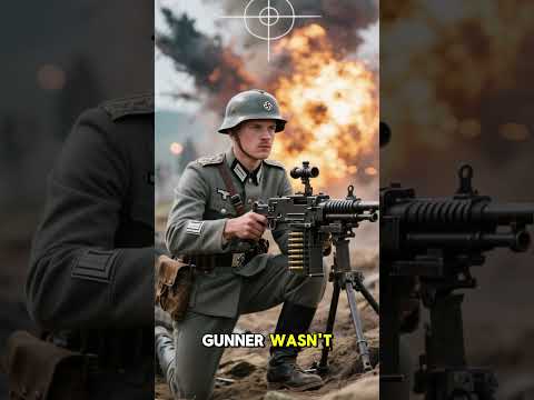 The brutal life of an MG42 GUNNER in WWII #history #militaryeverything #worldwar2