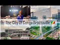 Visit the city of congo brazzaville  geant casino  malls  ministries roads